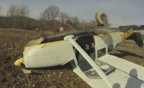 JEZIVI VIDEO SNIMAK PADA AVIONA: Evo šta se tačno dešava u avionskoj nesreći!