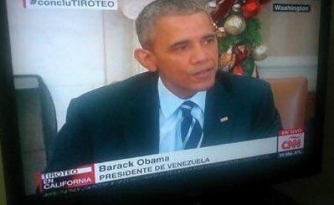 (VIDEO) CNN OPET BRILJIRAO: Obamu postavili za predsednika Venecuele!