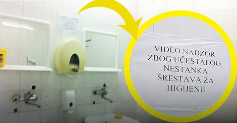 KAMERE U TOALETIMA DEČJE KLINIKE Video-nadzorom sprečavaju krađe i kupanje dece u lavaboima