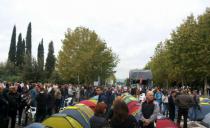KOMUNALCI IPAK NISU DOŠLI: Opozicija nastavlja sa protestima u Podgorici