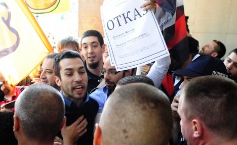 KUĆA LJUDSKIH PRAVA: Tanjug montirao izjave na protestu ispred Skupštine Beograda