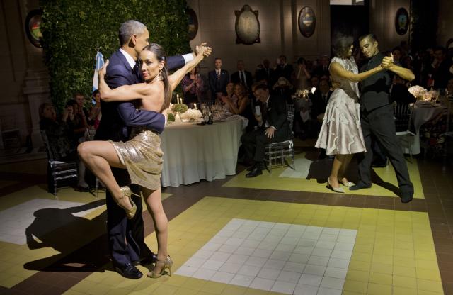 Kad Obama zaigra tango... (FOTO/VIDEO)