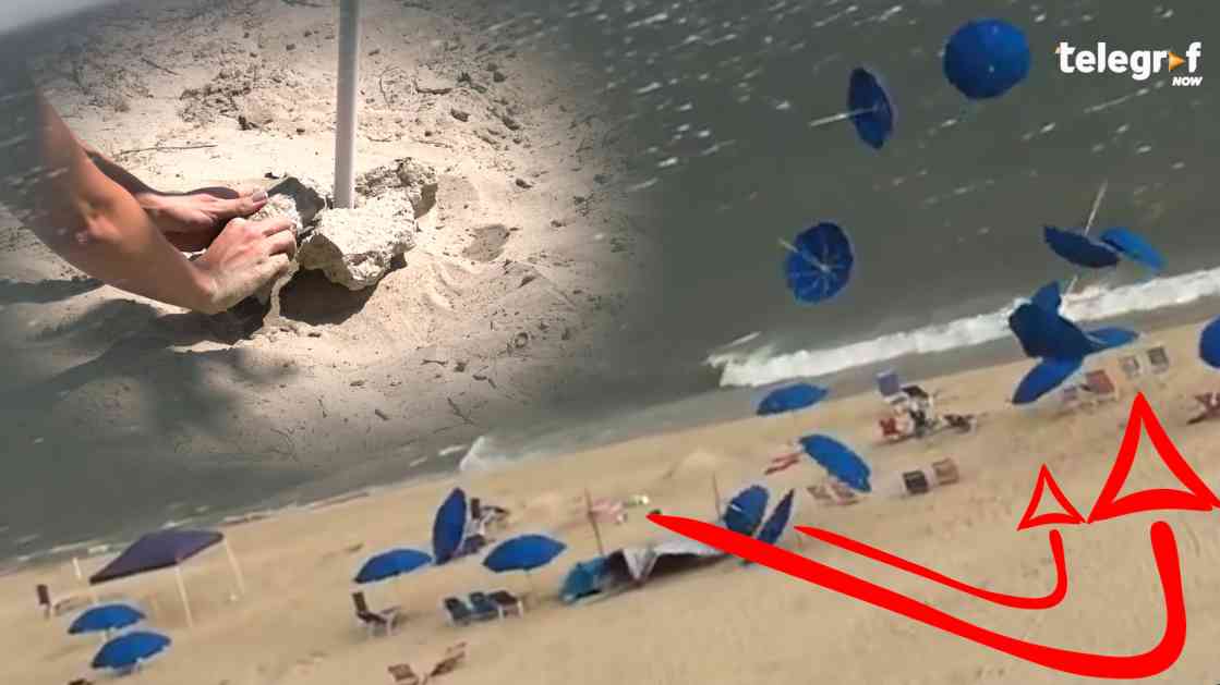 Kako da na plaži ne ostanete bez suncobrana i para (VIDEO)