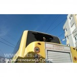 Kamenovan autobus sa Srbima u Peći, nema povređenih
