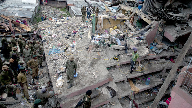 Kenija, beba spasena iz ruševina posle četiri dana