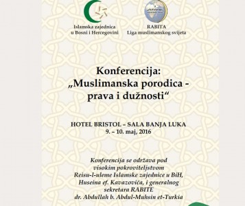 Konferencija: „Muslimanska porodica – prava i dužnosti“