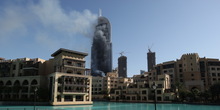 Luksuzni hotel Dubaiju još u plamenu