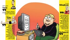 MAJSTOR Decenija od prvog stripa Marka Somborca: Ko nije u stripu, NIJE NI U POLITICI