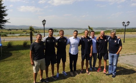 MINISTAR IZNENADIO OLIMPIJCE: Udovičić posetio veslače na pripremama za Rio