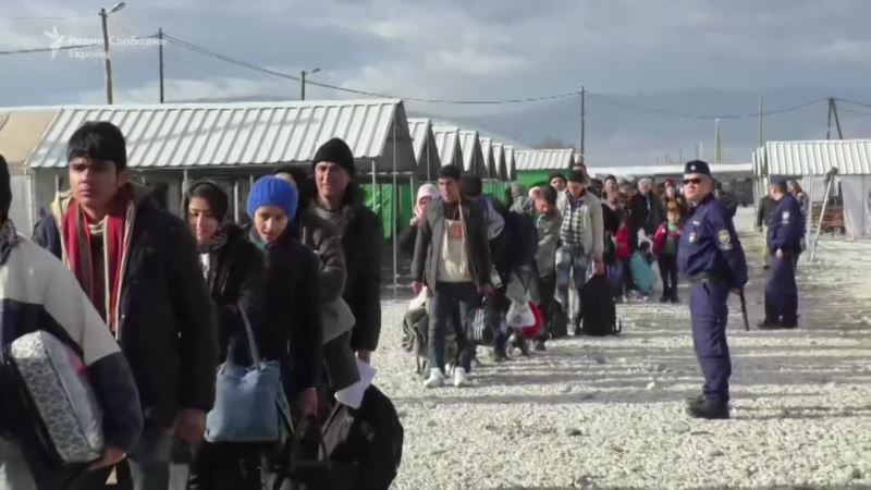 Makedonija: Uprkos nevremenu izbjeglice prelaze rutu