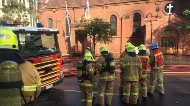 Melburn, požar u grčkoj pravoslavnoj crkvi