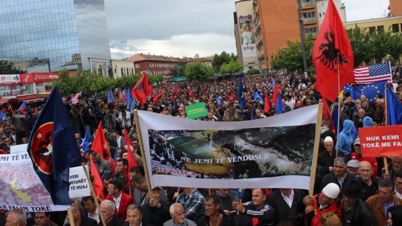 Miran protest kosovske opozicije