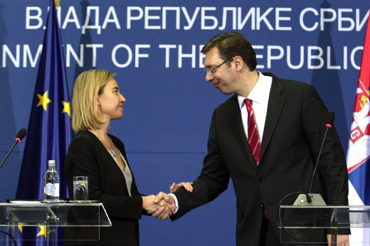 Mogerini i Vučić: Otvaranje poglavlja o pregovorima Srbije i EU 14.decembra