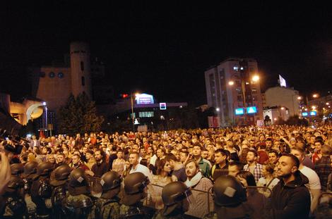 NE POSUSTAJU I večeras protesti u Skoplju i više drugih gradova