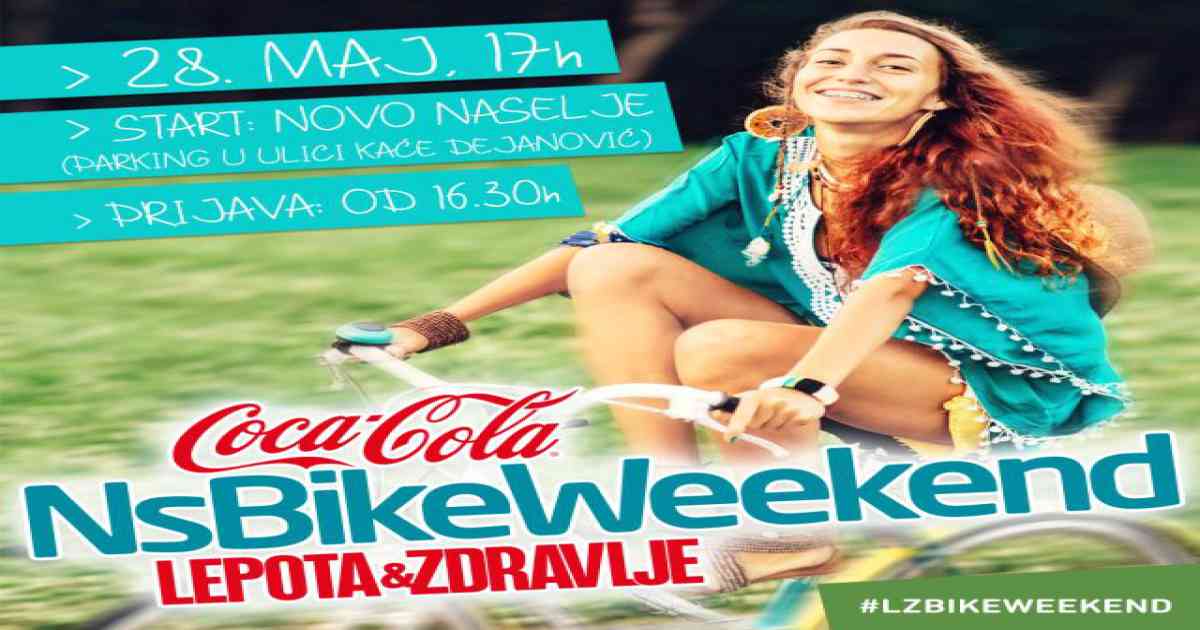 NS Bike Weekend: Pridružite nam se u rekreativnoj vožnji biciklovima kroz Novi Sad!