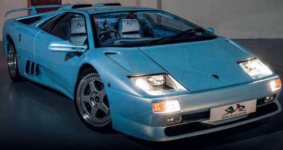 Na prodaju Ice-Blue Lamborghini Diablo SV