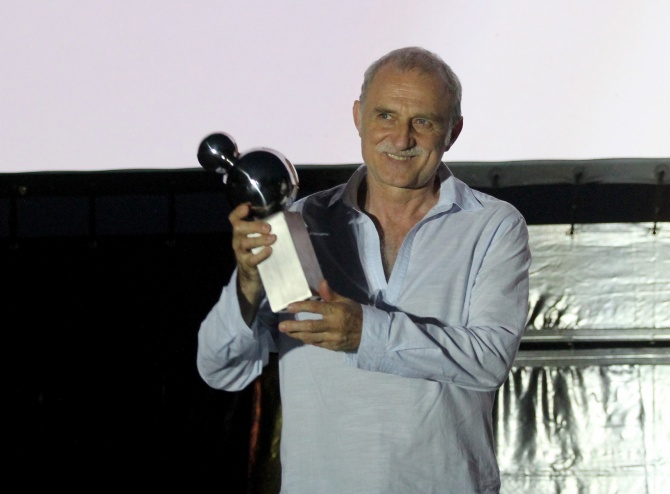 Nagrada za doprinos domaćoj kinematografiji uručena Lazaru Ristovskom na Cinema City festivalu