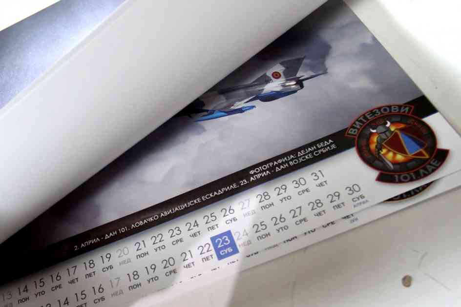 Najbolji do sada: Predstavljamo vam kalendar 101. lovačko-avijacijske eskadrile za 2016. godinu