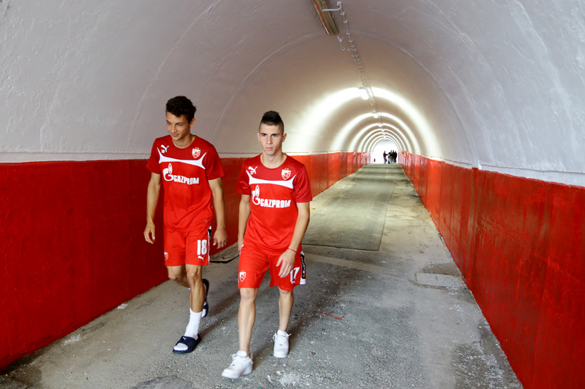 Ne biste prepoznali Zvezdin tunel: Sređivanje Marakane za Ludogorec uveliko traje (FOTO)