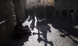 Nekoliko hiljada pravoslavnih vernika u Jerusalimu uoči Uskrsa