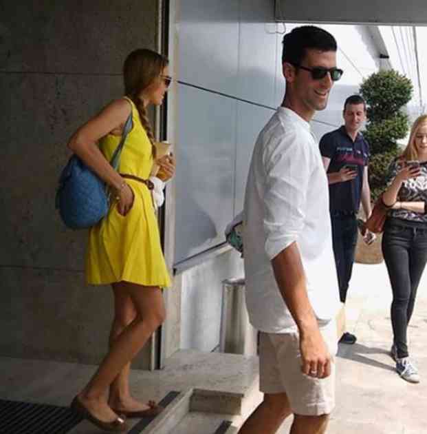 Novak i Jelena Đoković stigli u Beograd (foto/video)