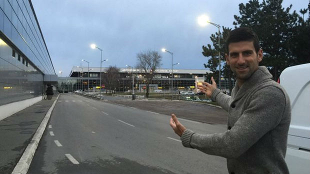 Novak stigao u Beograd!