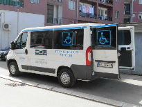 Novi kombi za prevoz osoba sa invaliditetom