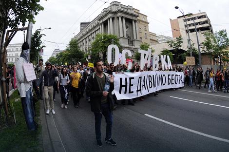 Novi protest ispred Skupštine grada u sredu 25. maja