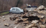 ODRON NA IBARSKOJ MAGISTRALI: Kamenje za dlaku promašilo bračni par