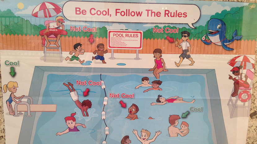 OVA SLIKA JE RAZBESNELA SVET: Na crtežu su deca na bazenu, ali jedna stvar je POGREŠNA (FOTO)