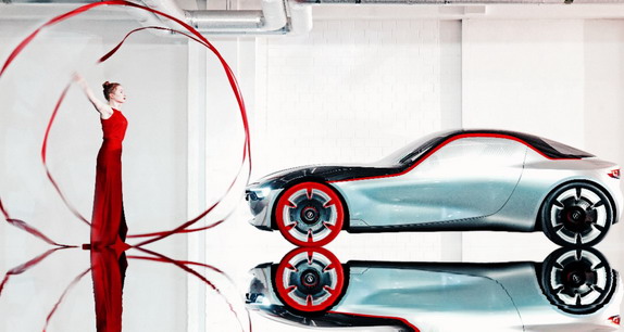 Opel GT Concept inspirisao katiu_mi: Vizuelna umetnica se susrela sa automobilom iz snova