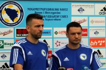 Optimizam uoči meča: Ibišević i Salihović vjeruju u pobjedu (FOTO)