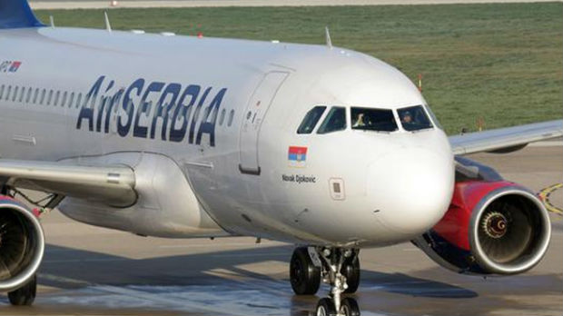 Otkazani letovi Er Srbije za Brisel