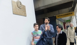 Otkrivena spomen ploča Tomi Buzovu u Beogradu