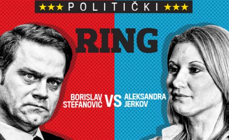 POLITIČKI RING: Borislav Stefanović vs Aleksandra Jerkov