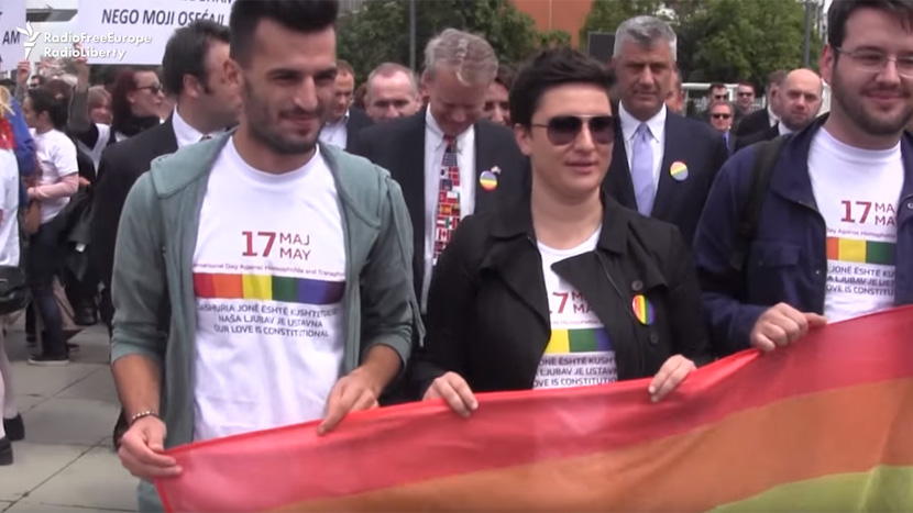 PRIDE ON KOSOVO: This is what gay people said to Taci on Serbian! (VIDEO) (PHOTO)