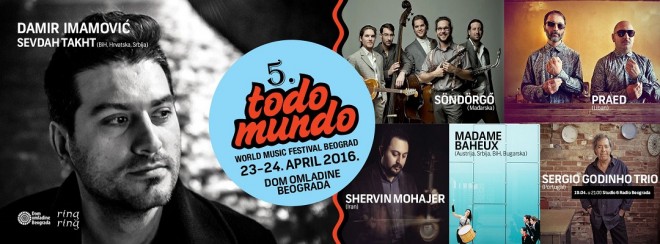 Peti festival svetske muzike – Todo Mundo