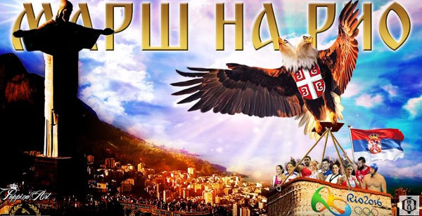 Po taktovima Marša na Drinu - Nova pesma za srpske sportiste za sreću u Riju! (video)
