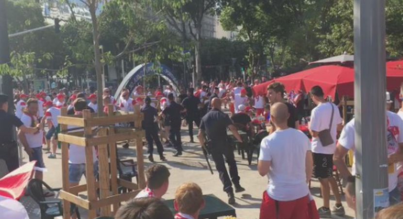 Poljski navijači nasrnuli na policiju! Gde drugo nego u Marseju (VIDEO)