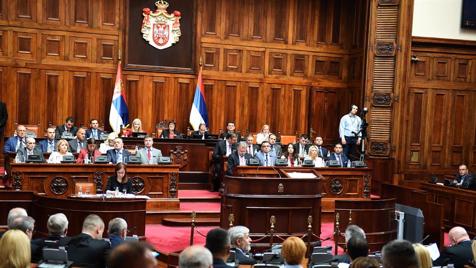 Poslanici prekinuli sednicu zbog nevremena u zapadnoj Srbiji