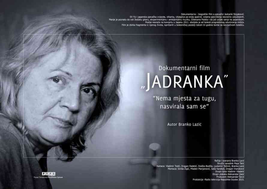 Poslednje godine legendarne pevačice: Dokumentarni film o Jadranki Stojaković (FOTO)