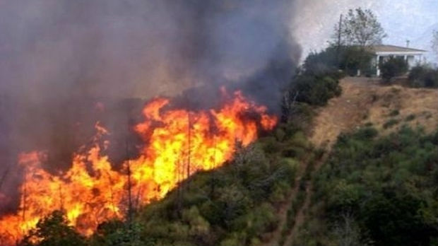 Vanredna situacija zbog požara na Hiosu