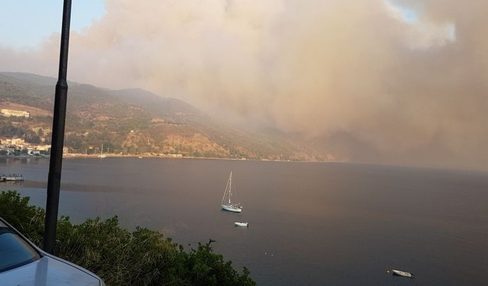 Požar na ostrvu Evia ponovo buknuo