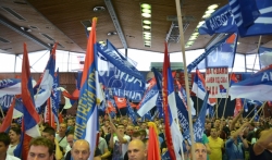 Predizborni miting koalicije SPS-JS u Lazarevcu