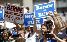 
					Predsednički izbori u SAD: Sandersove pristalice neće Hilari Klinton 
					
									
