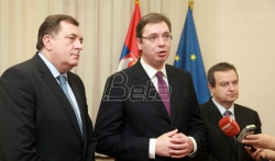 Predstavnici Vlade Srbije 9. januara na obeležavanju Dana RS