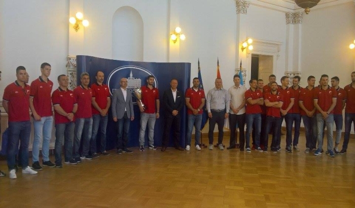 Prijem za rukometne šampione Srbije u Gradskoj kući 