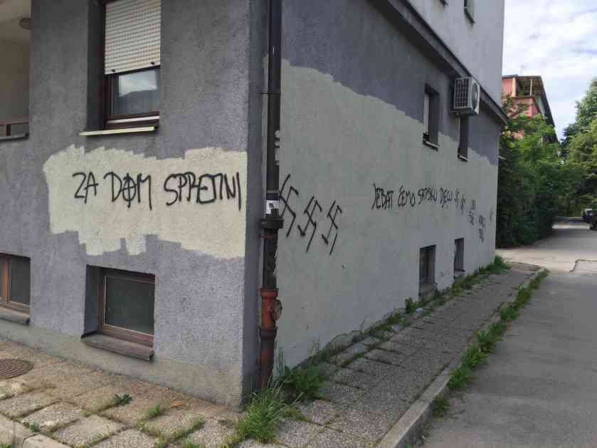 Pronađen autor grafita mržnje protiv srpske zajednice 