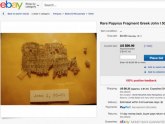 Pronašao drevni delić Novog zaveta na sajtu eBay