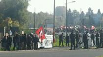 Protest desničara na austrijsko–slovenačkoj granici